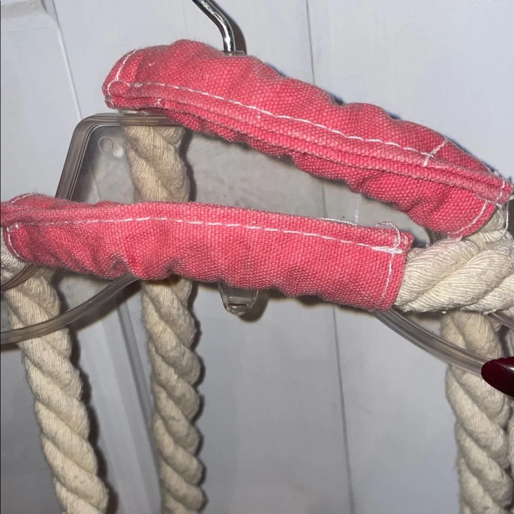 Universal Striped Tote with Rope Handles - Picture 5 of 10